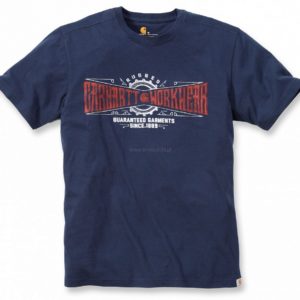 Koszulka Carhartt Work Crew Graphic T-Shirt – granatowy