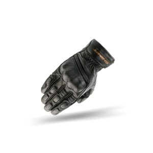 Rękawice Motocyklowe Skórzane SHIMA Aviator Black
