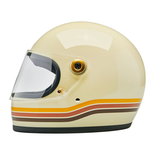 Kask Motocyklowy Biltwell Gringo S Vintage Desert Spectrum - obrazek 3