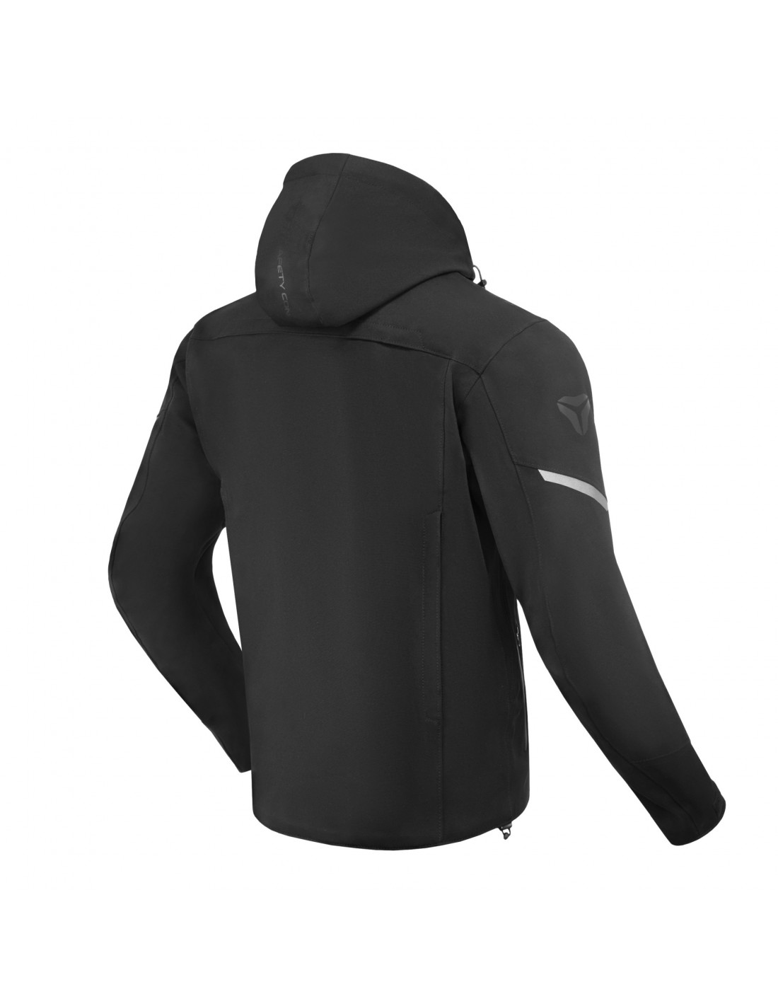 Kurtka Motocyklowa Softshell Seca District Black - obrazek 2