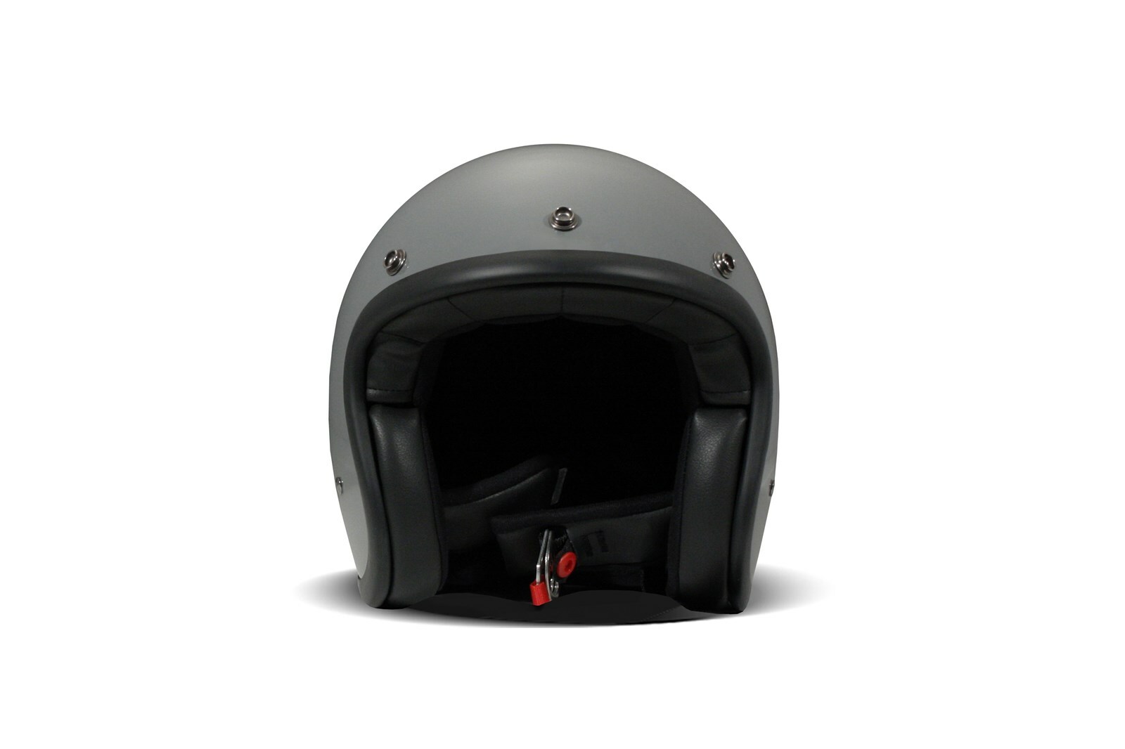 Kask Motocyklowy Jett DMD Vintage Crayon Grey - obrazek 2