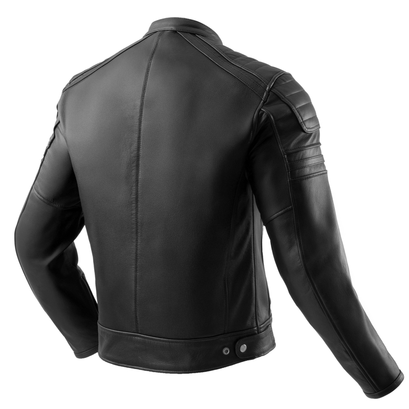 Kurtka Skórzana Motocyklowa Ozone Colt Black - obrazek 2