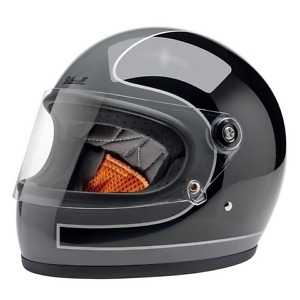 Kask Motocyklowy Biltwell Gringo S Strom Grey/Black Tracker