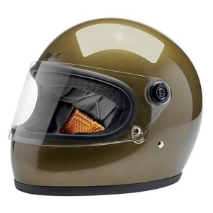 Kask Motocyklowy Biltwell Gringo S Ugly Gold Metallic