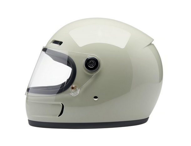 Kask Motocyklowy Biltwell Gringo SV Chalk Grey - obrazek 2