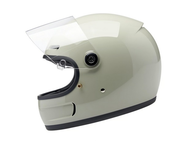 Kask Motocyklowy Biltwell Gringo SV Chalk Grey - obrazek 5