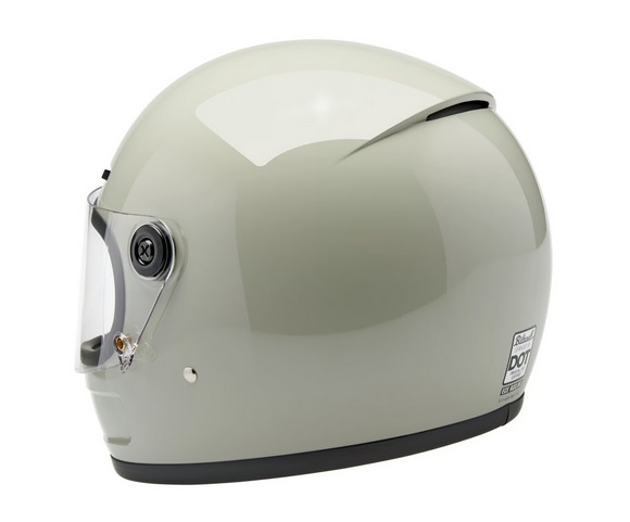 Kask Motocyklowy Biltwell Gringo SV Chalk Grey - obrazek 7