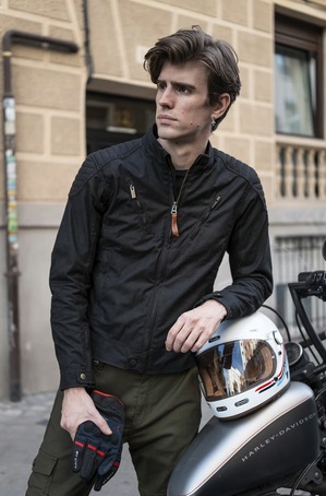 Kurtka Motocyklowa By City Spring lll Black - obrazek 3