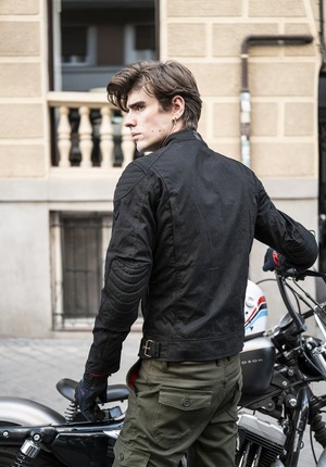 Kurtka Motocyklowa By City Spring lll Black - obrazek 6