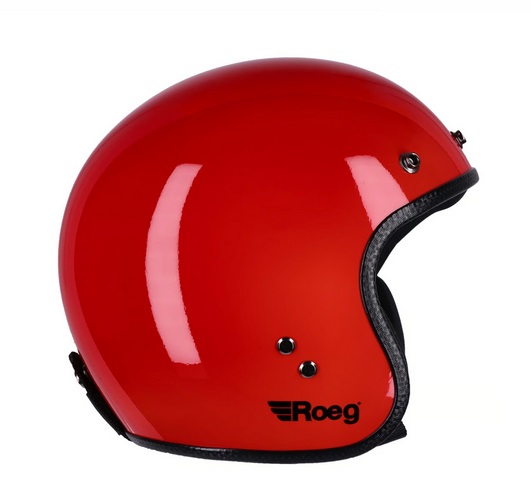 Kask Motocyklowy Otwarty Roeg Jett Flaming Red