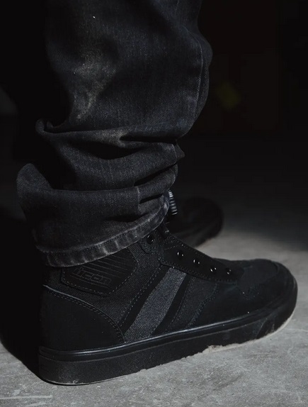 Buty Motocyklowe Trampki ICON DOG DAYS CE Stealth - obrazek 4