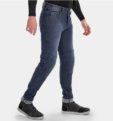 Jeansy Motocyklowe SHIMA Ridge AAA Mono Blue - obrazek 4