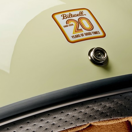 Kask Motocyklowy Biltwell Gringo 20th Anniversary Brown - obrazek 7