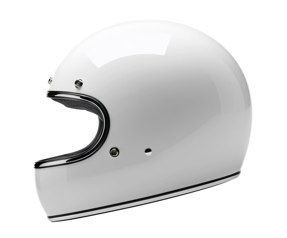 Kask Motocyklowy Biltwell Gringo Gloss White