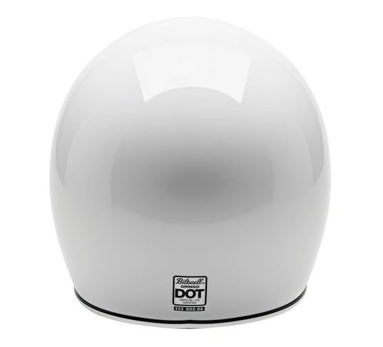 Kask Motocyklowy Biltwell Gringo Gloss White - obrazek 4