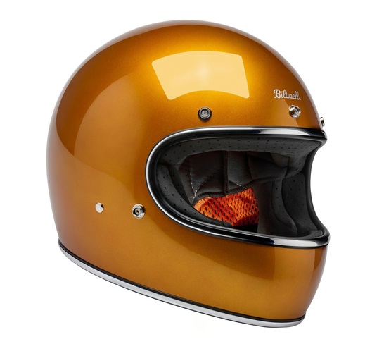 Kask Motocyklowy Biltwell Gringo Metallic Sunburst - obrazek 2