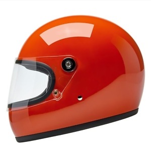 Kask Motocyklowy Biltwell Gringo S Gloss Hazard Orange