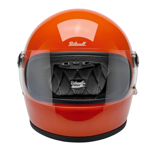 Kask Motocyklowy Biltwell Gringo S Gloss Hazard Orange - obrazek 4