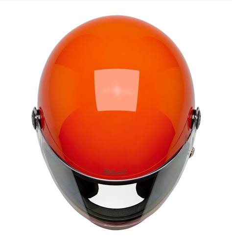 Kask Motocyklowy Biltwell Gringo S Gloss Hazard Orange - obrazek 6
