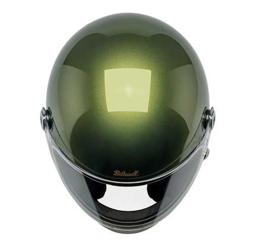 Kask Motocyklowy Biltwell Gringo S Metallic Dart Green - obrazek 6