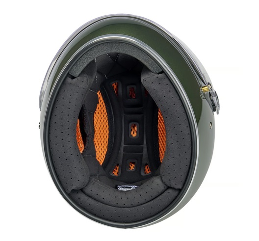 Kask Motocyklowy Biltwell Gringo S Metallic Dart Green - obrazek 7