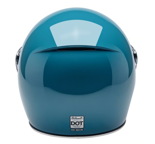 Kask Motocyklowy Biltwell Gringo SV Gloss Atlantic Teal - obrazek 5