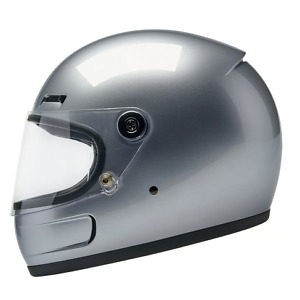 Kask Motocyklowy Biltwell Gringo SV Gloss Silver