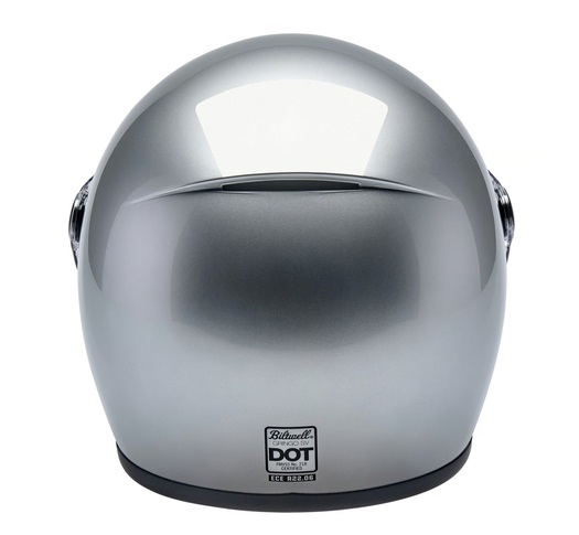 Kask Motocyklowy Biltwell Gringo SV Gloss Silver - obrazek 5