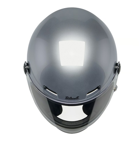 Kask Motocyklowy Biltwell Gringo SV Gloss Silver - obrazek 6
