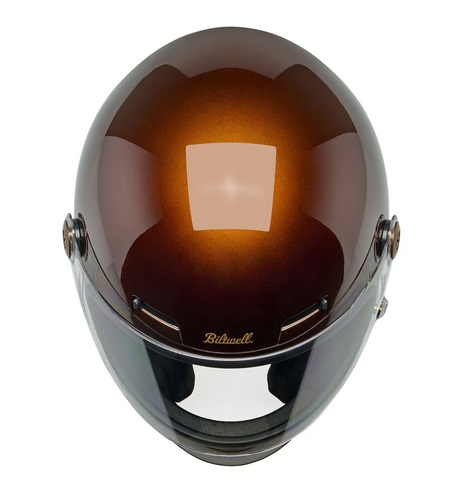 Kask Motocyklowy Biltwell Gringo SV Metallic Whiskey - obrazek 6