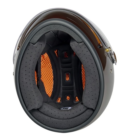 Kask Motocyklowy Biltwell Gringo SV Metallic Whiskey - obrazek 7
