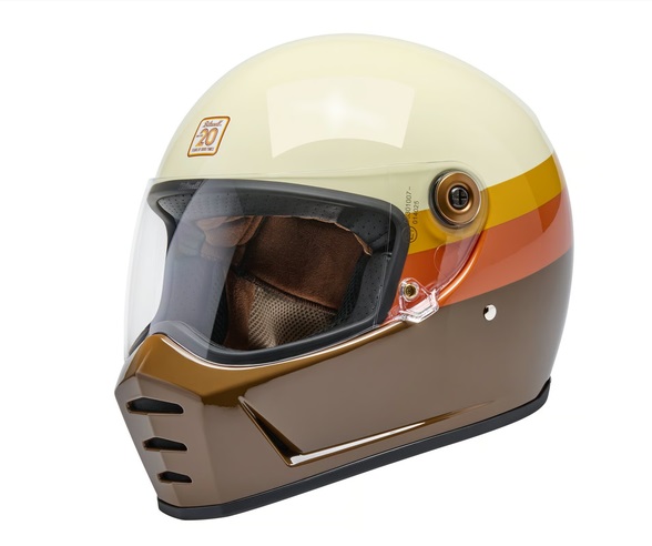 Kask Motocyklowy Biltwell Lane Splitter 20th Anniversary - obrazek 2