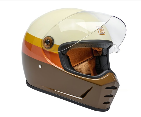 Kask Motocyklowy Biltwell Lane Splitter 20th Anniversary - obrazek 3