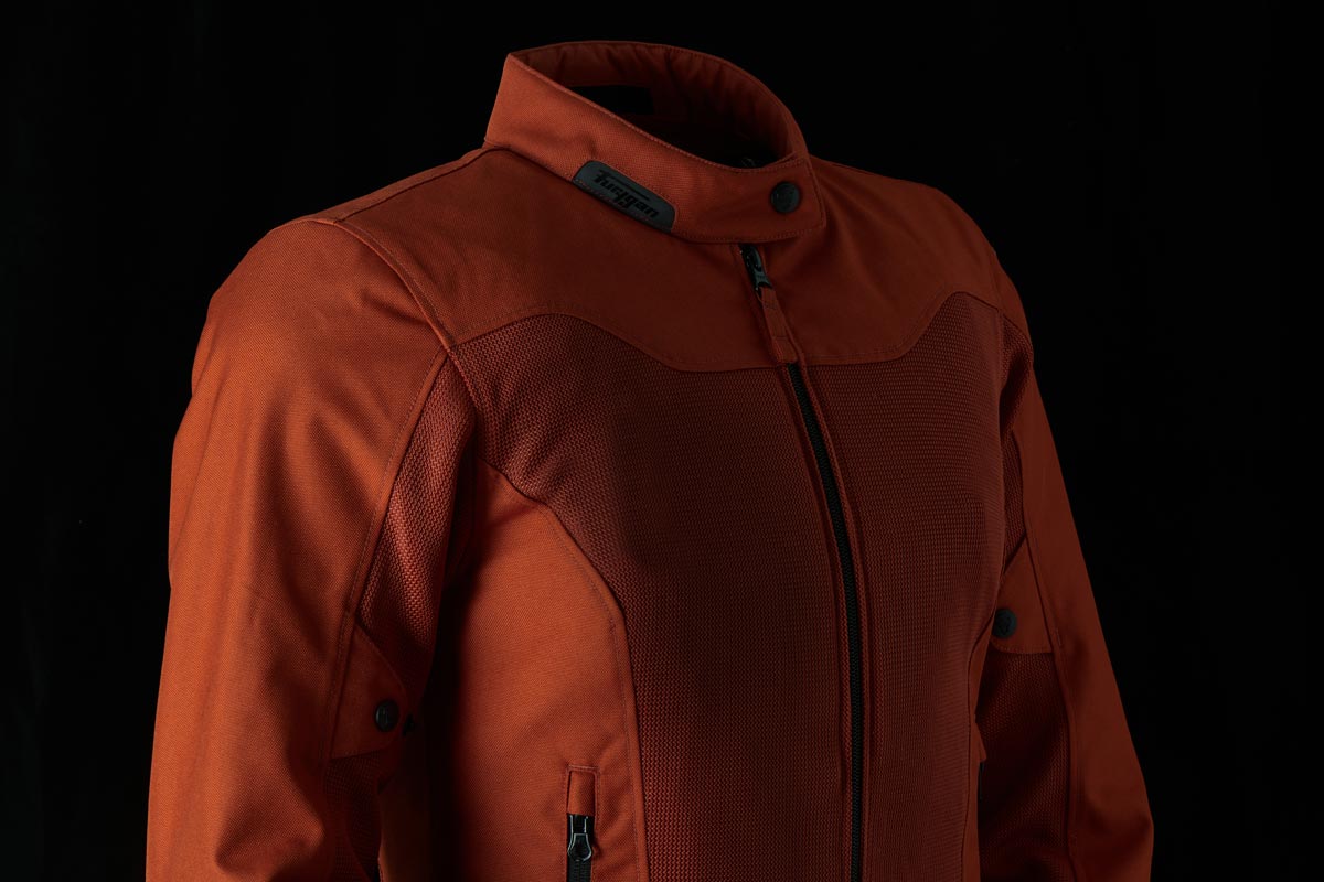 Kurtka Motocyklowa Mesh Furygan Mistral Lady Evo 3 Rust - obrazek 6