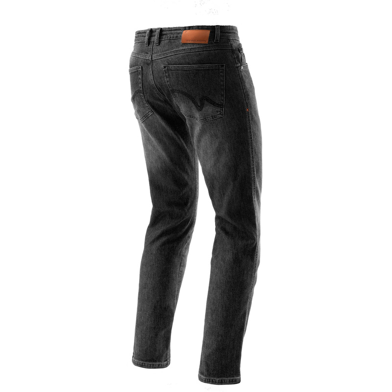 Jeansy Motocyklowe Rebelhorn Bronco Monolayer Washed Black - obrazek 2